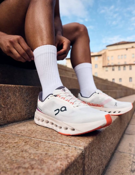 Tênis On Cloudsurfer Next White I Flame Masculino