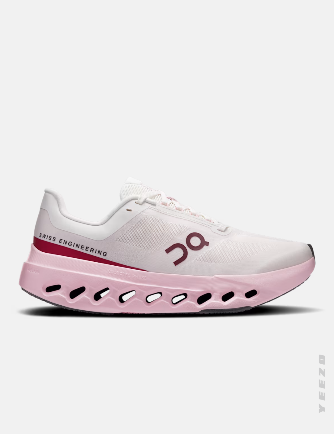 Tênis On Cloudsurfer Next 'Ivory | Peony' Feminino