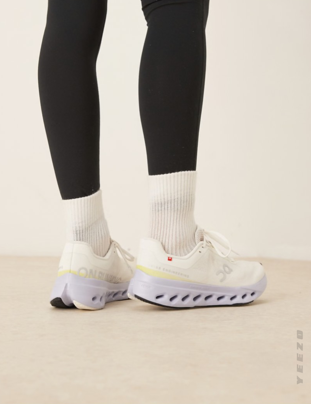 Tênis On Cloudsurfer Next 'Ivory | Nimbus' Feminino