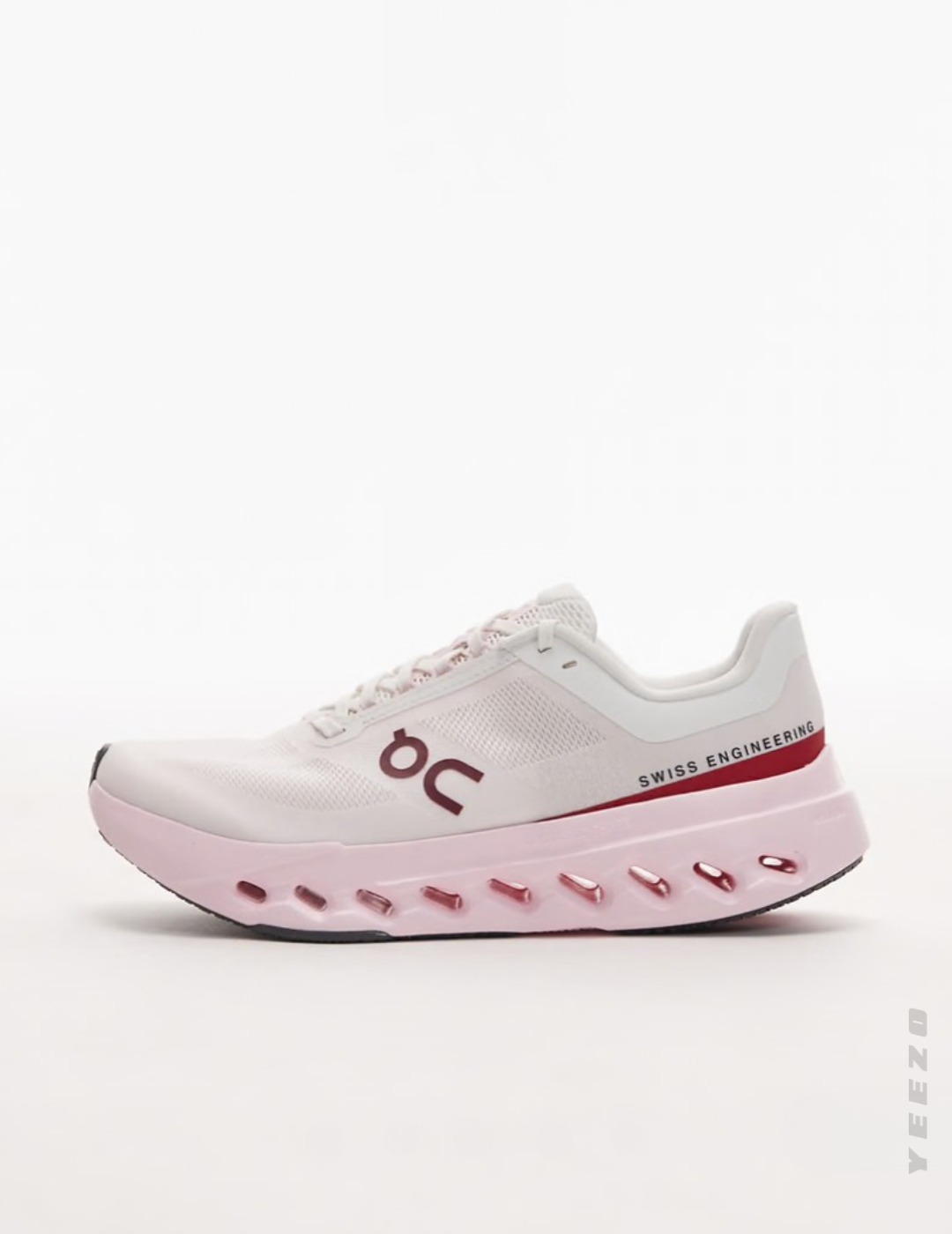 Tênis On Cloudsurfer Next 'Ivory | Peony' Feminino