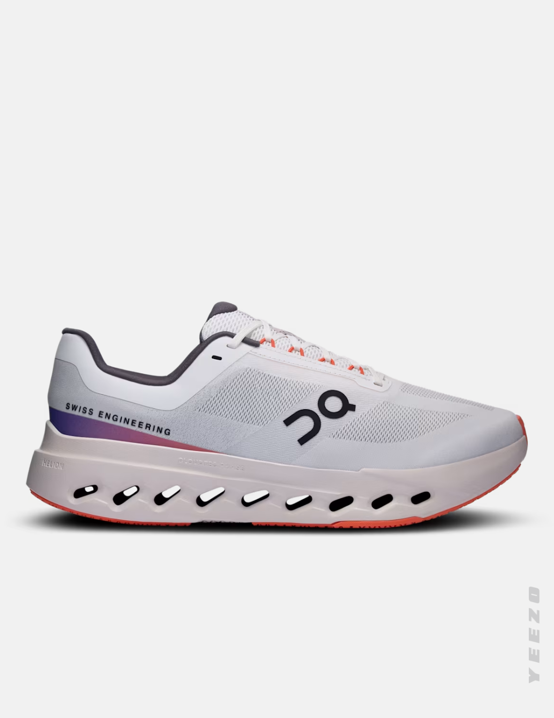 Tênis On Cloudsurfer Next White I Flame Masculino