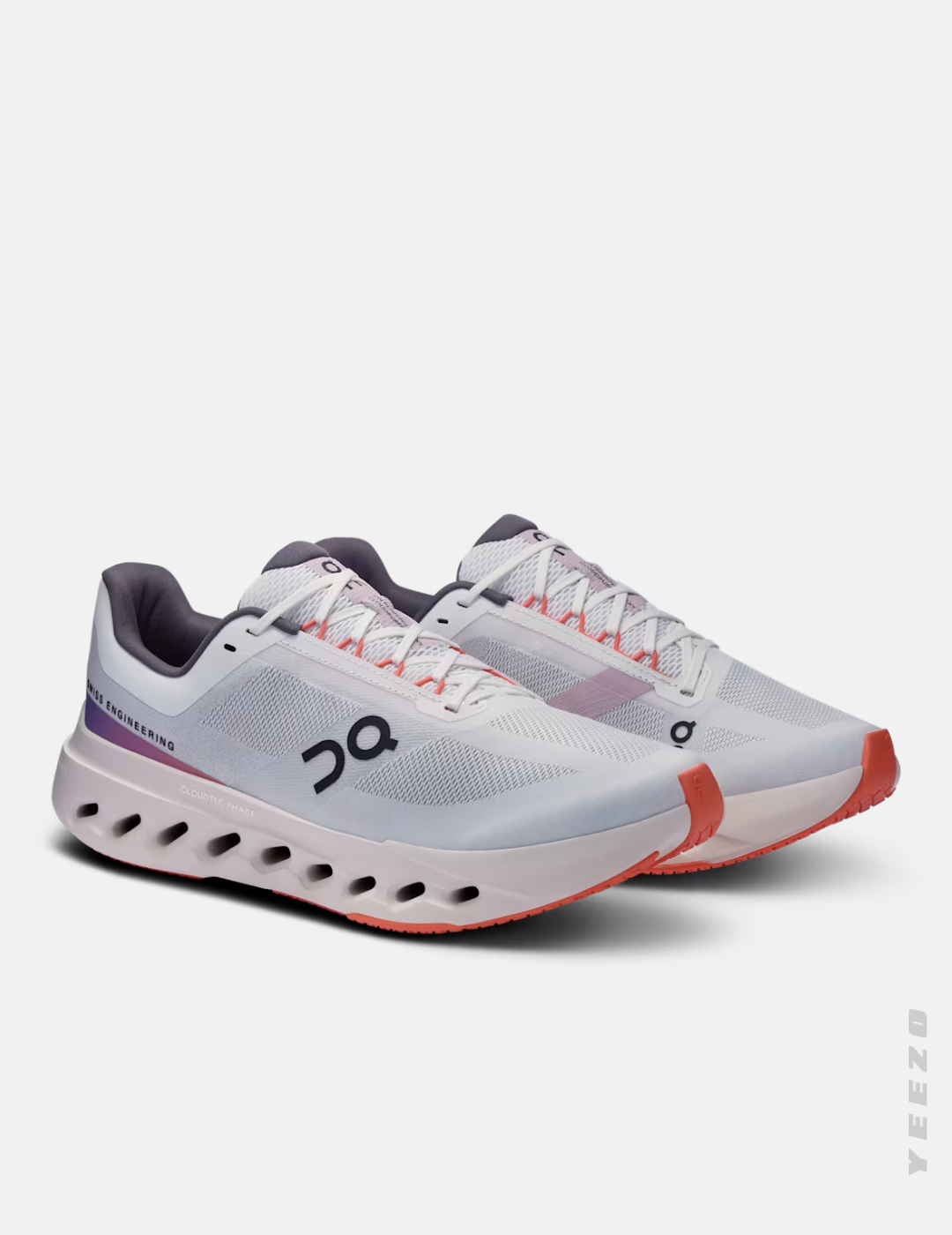 Tênis On Cloudsurfer Next White I Flame Masculino