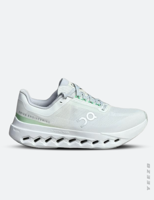 Tênis On Cloudsurfer Next 'Branco cinza e verde suave' feminino