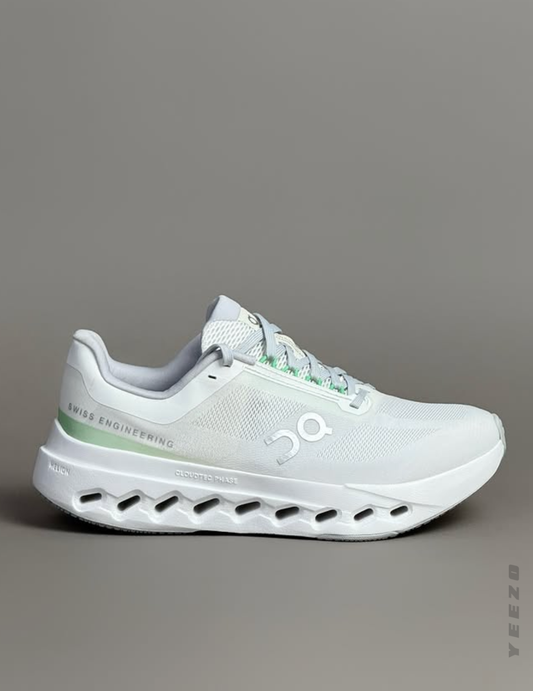 Tênis On Cloudsurfer Next 'Branco cinza e verde suave' feminino