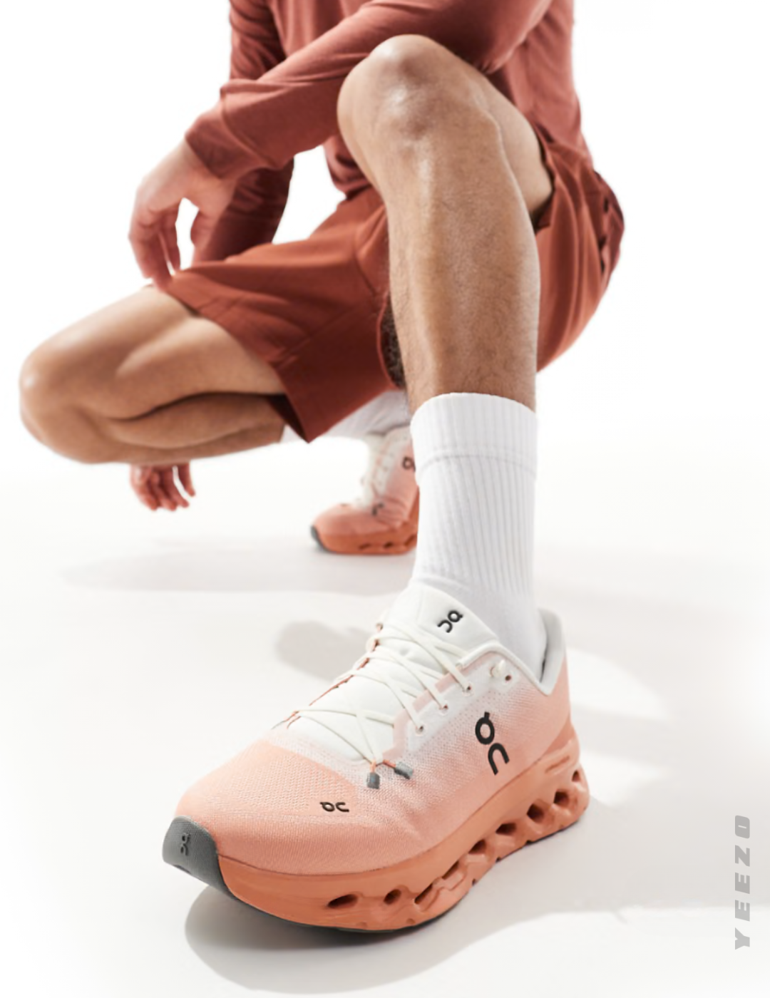 Tênis On Cloudtilt Ivory I Orange masculino