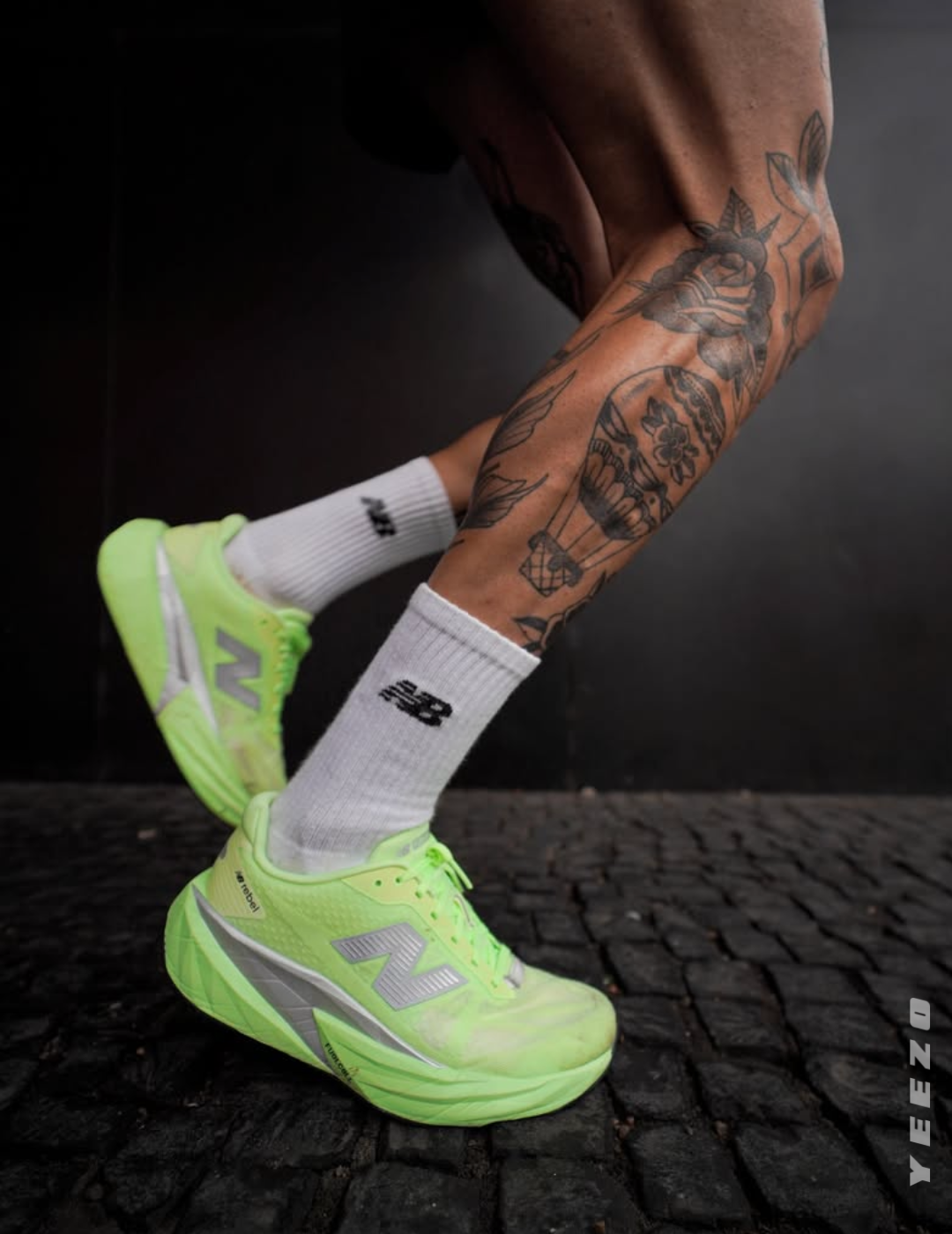 NB Fuelcell Rebel V5 masculino treino e corrida