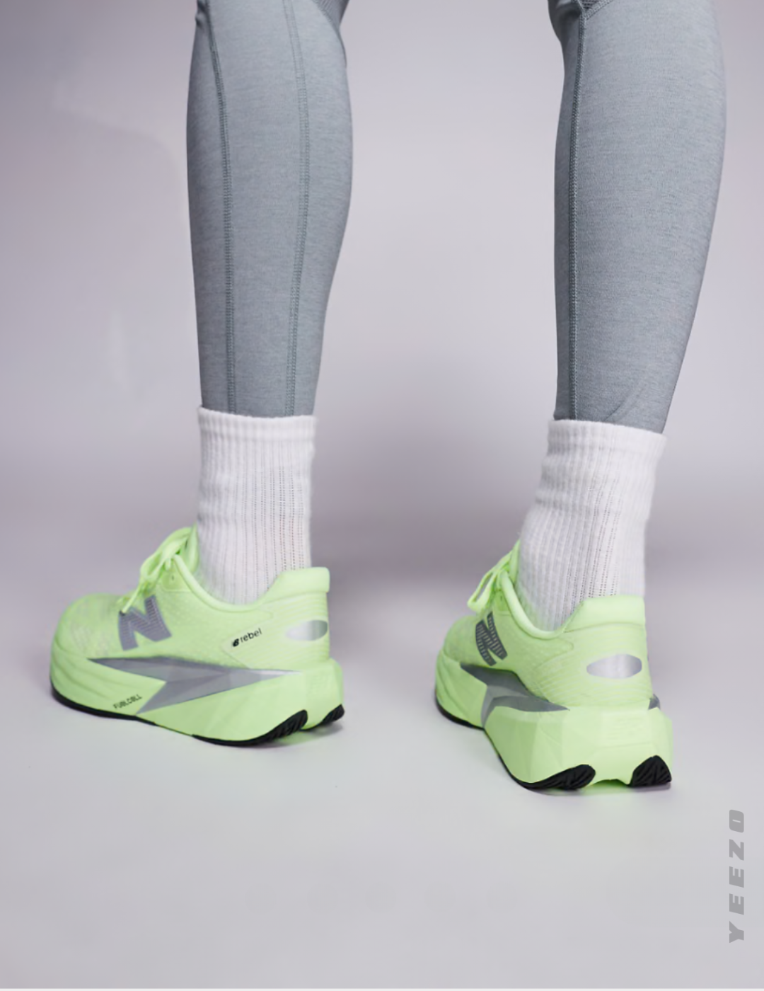 NB Fuelcell Rebel V5 feminino treino e corrida