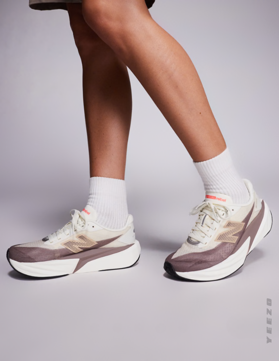 NB Fuelcell Rebel V5 feminino treino e corrida