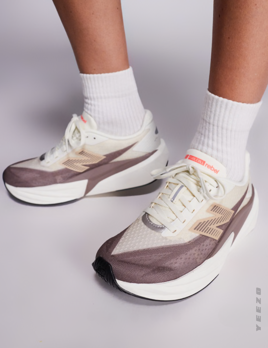 NB Fuelcell Rebel V5 feminino treino e corrida